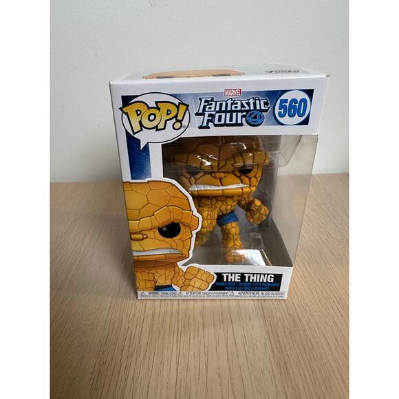 Funko Other - Funko Pop! Fantastic Four The Thing #560 Bobble-Head Vinyl Figure - NEW